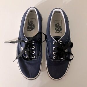 Navy Vans, men’s size 5.5, women’s size 7